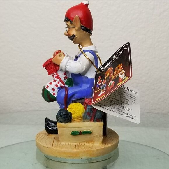 Santas Helpers Stocking Stuffer Maker Ltd Edition Christmas Figurine 4.25"H - Picture 3 of 11